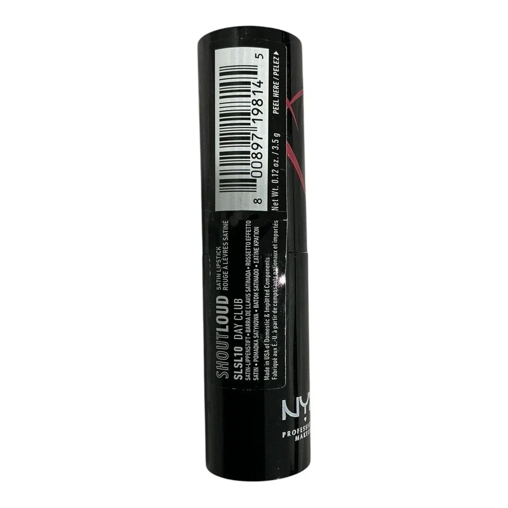 NYX Shout Loud Satin Lipstick Day Club 20T105 Full Size